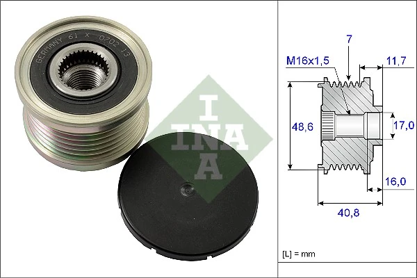 Alternator Freewheel Clutch
